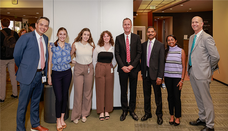 A group photo of Glidewell interns from all academic disciplines