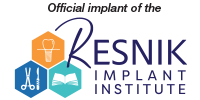 Official implant of the Resnik Implant Institute Official implant of the Resnik Implant Institute